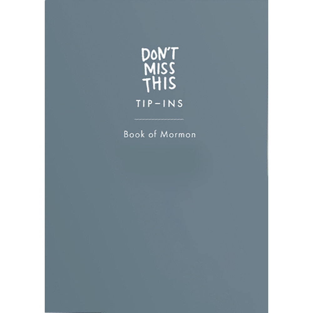 Don't Miss This Tip-Ins for The Book of Mormon 2024, , large image number 0