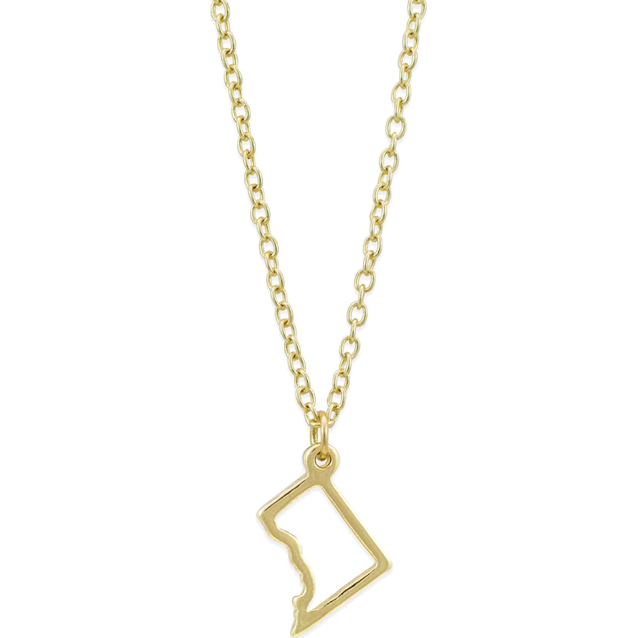 Washington DC State Necklace, , large