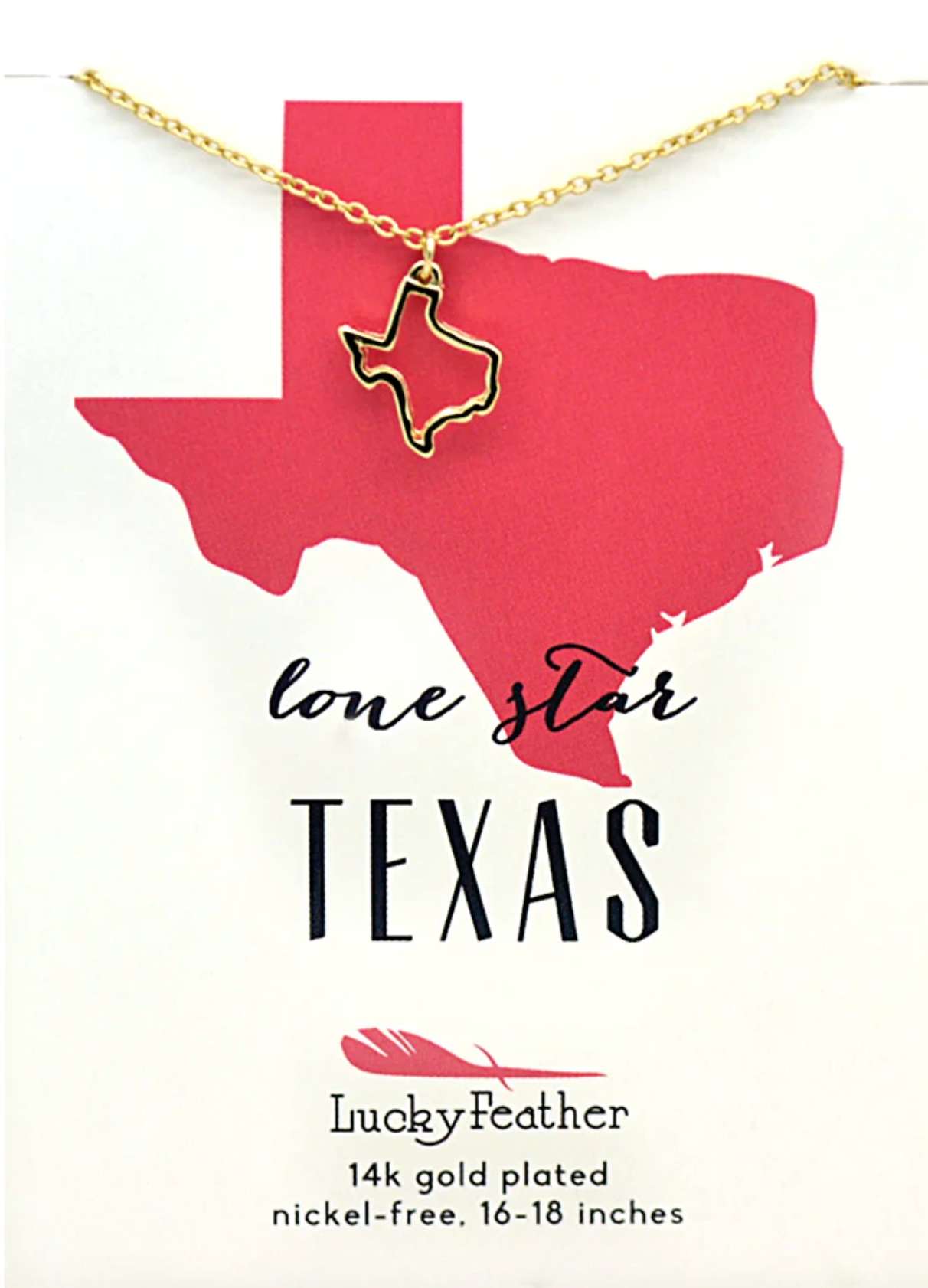 Texas State Necklace