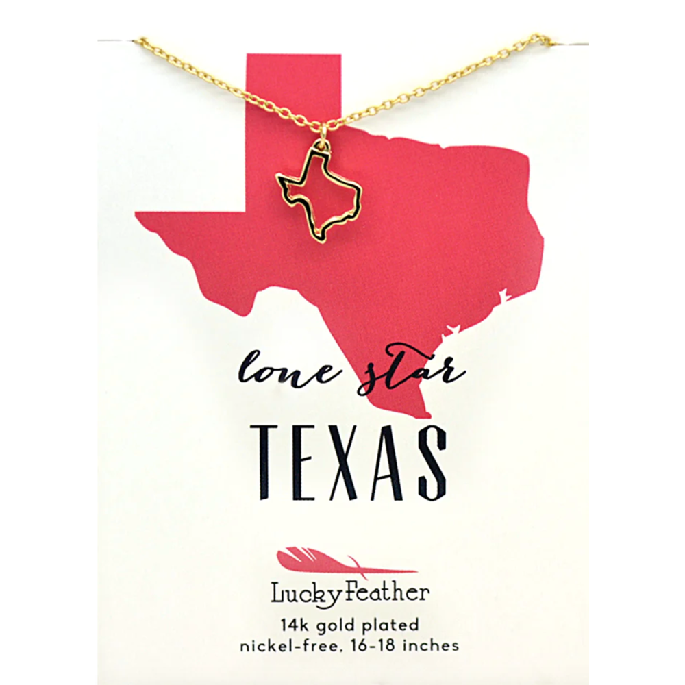 Texas State Necklace,  Texas State Necklace