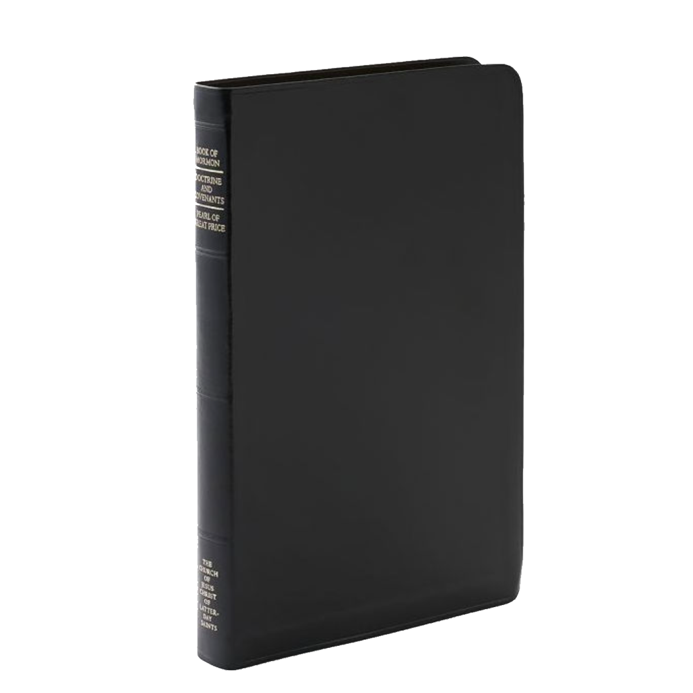 Triple Combination, Genuine Leather, Large, Indexed - CHURCH