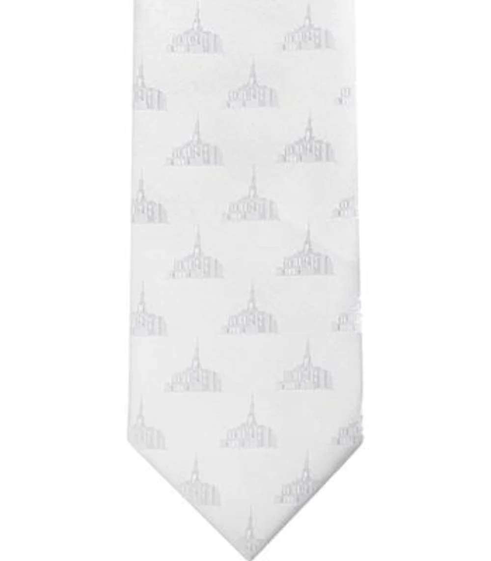 Men's Payson Utah Temple Necktie, , large image number 2