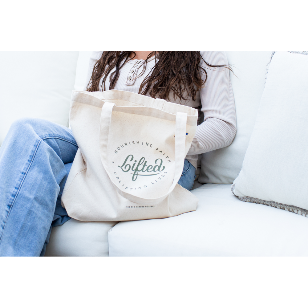 Lifted Tote Bag, , large