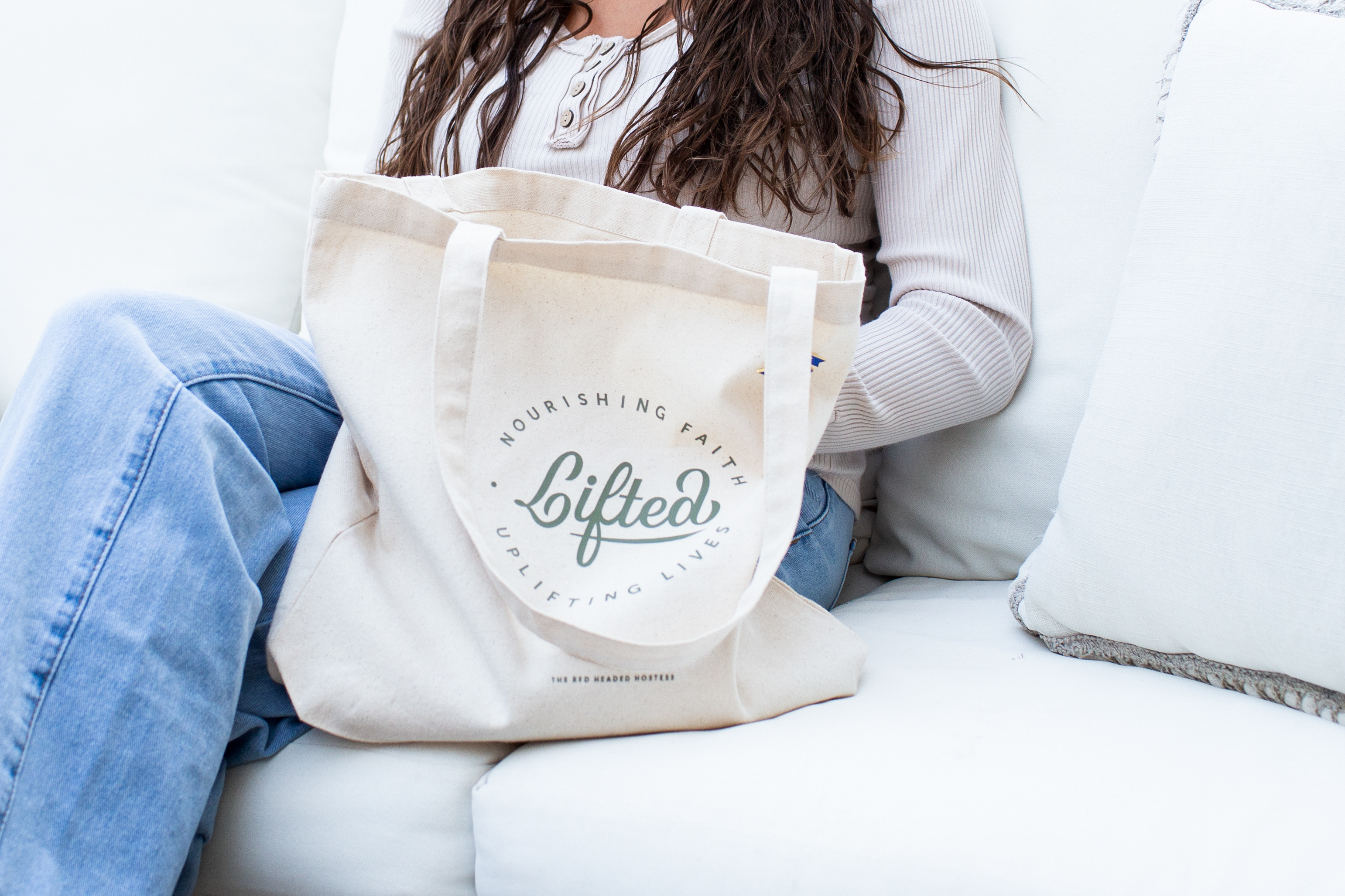 Lifted Tote Bag, , large