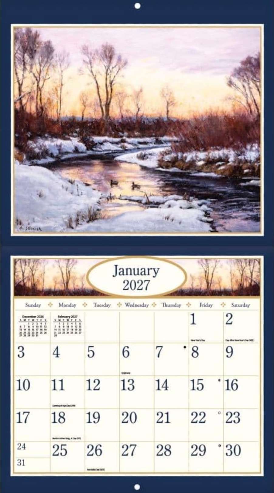 2027 Four Seasons Wall Calendar, , large image number 2