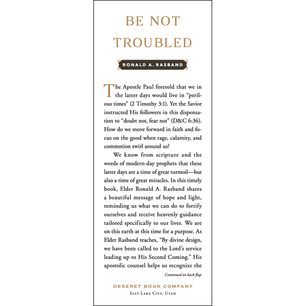 Be Not Troubled, , large image number 1