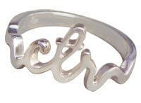 Cursive CTR Ring, , large image number 1