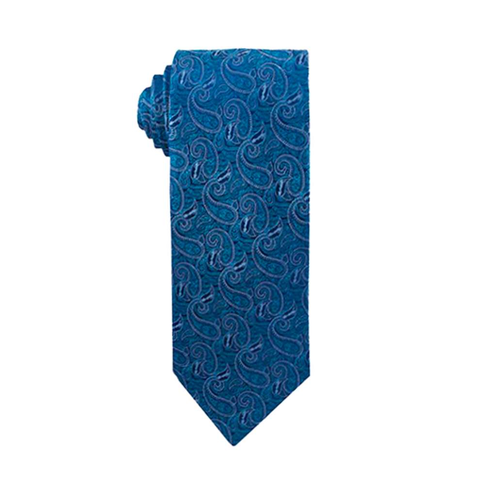Youth Teal Paisley Angel Moroni Necktie