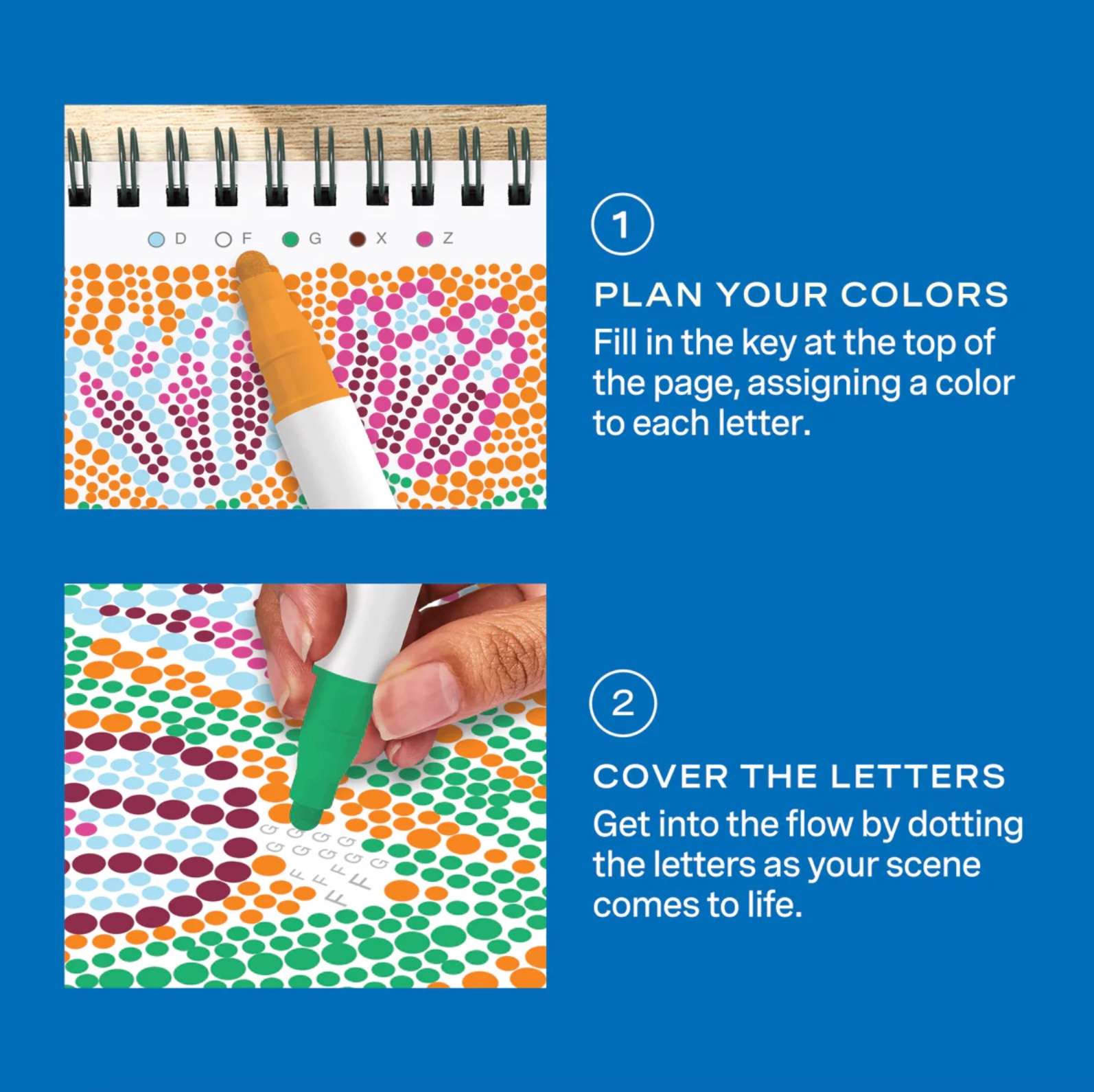 FlowArt Mini Dot-By-Letter Pretty Petals, , large image number 2