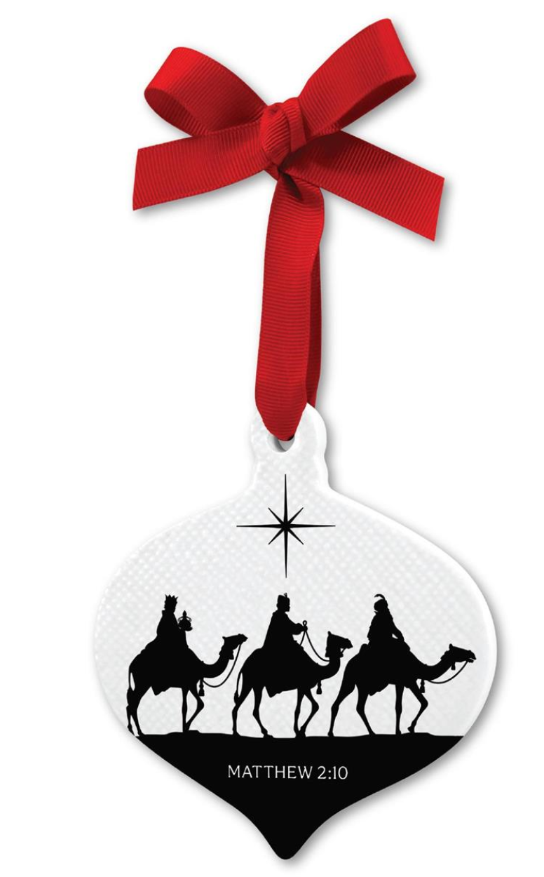 Wisemen Matthew 2:10 Ornament