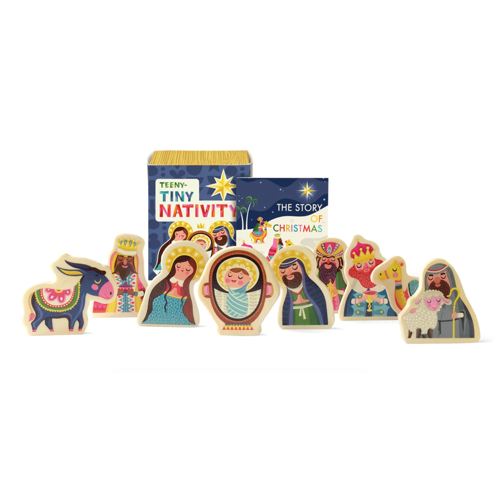 Children's Teeny Tiny Wood Nativity,  Children's Teeny Tiny Wood Nativity