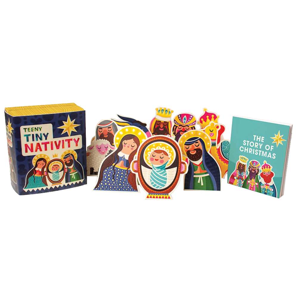 Children's Teeny Tiny Wood Nativity, , large image number 1