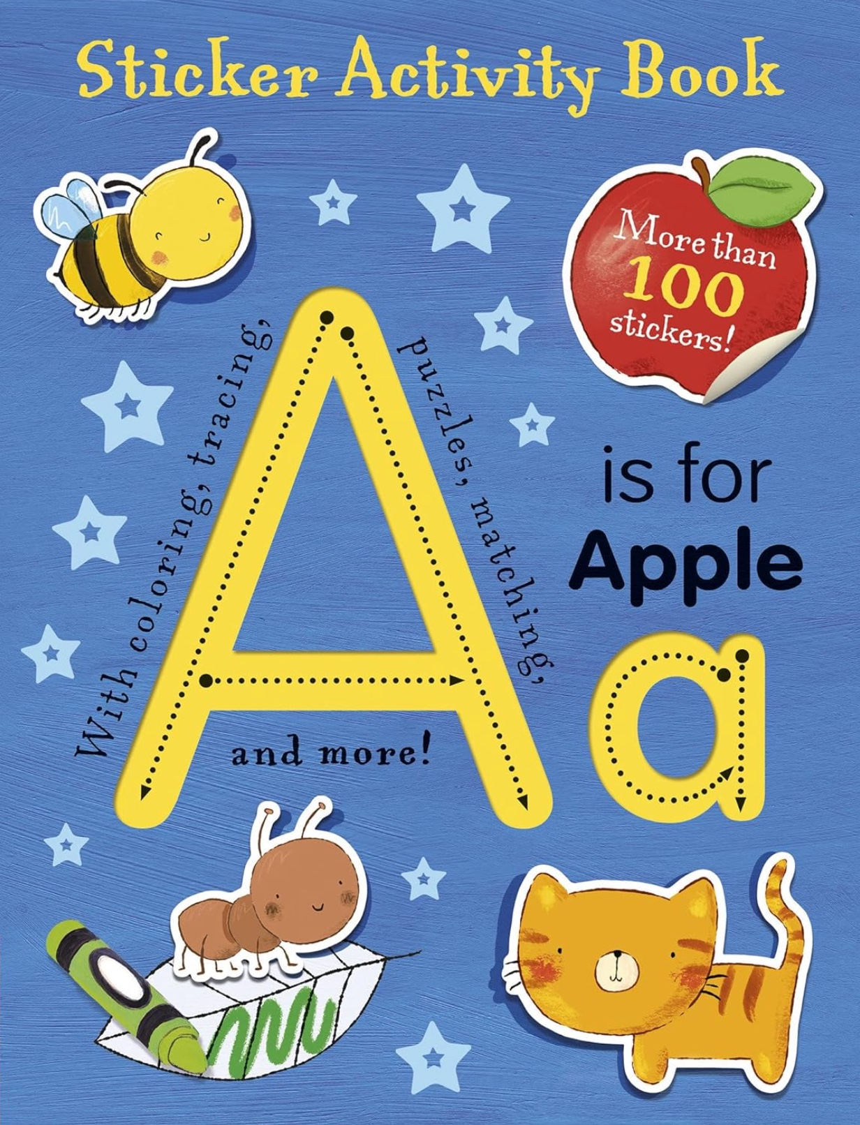 A is for Apple Sticker Activity Book