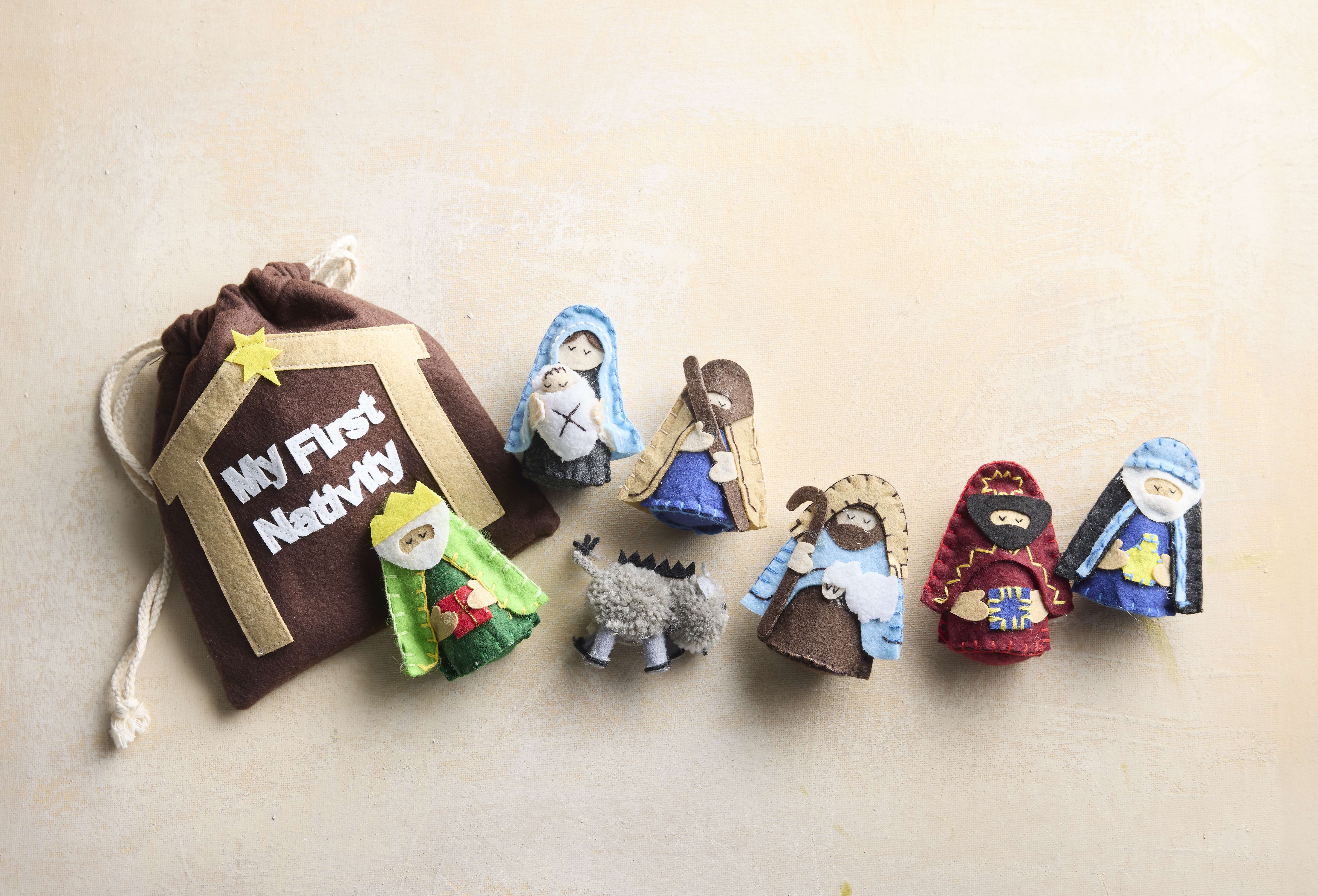 My First Nativity Felt Quiet Bag, , large