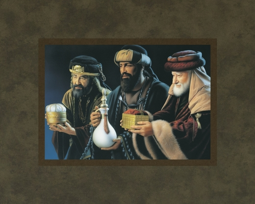 We Three Kings 8x10 Matted Print