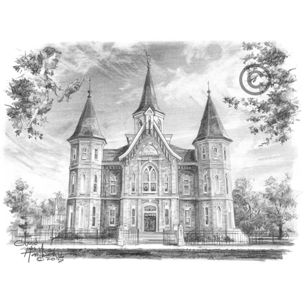 Provo City Center Temple 8x10 Print,  Provo City Center Temple 8x10 Print