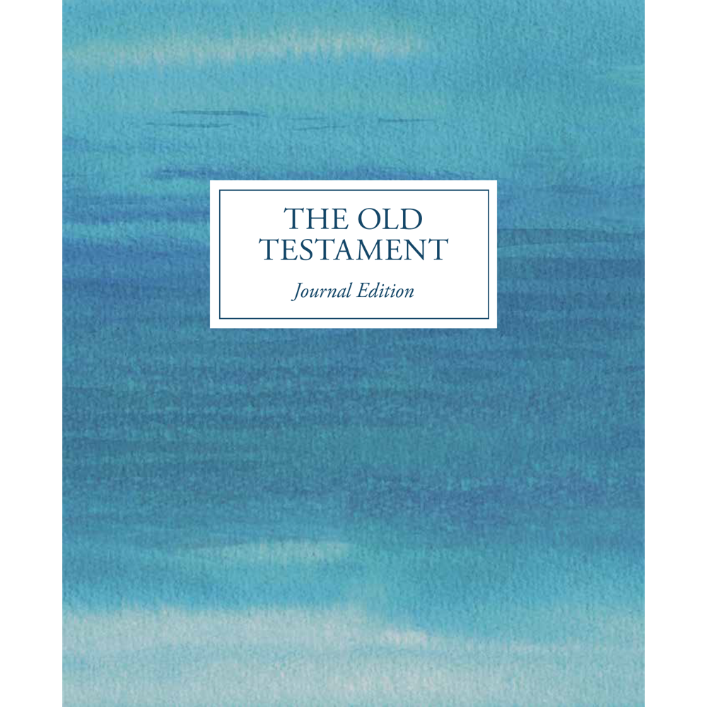 The Old Testament, Journal Edition, Ocean Blue (No Index),  The Old Testament, Journal Edition, Ocean Blue (No Index)