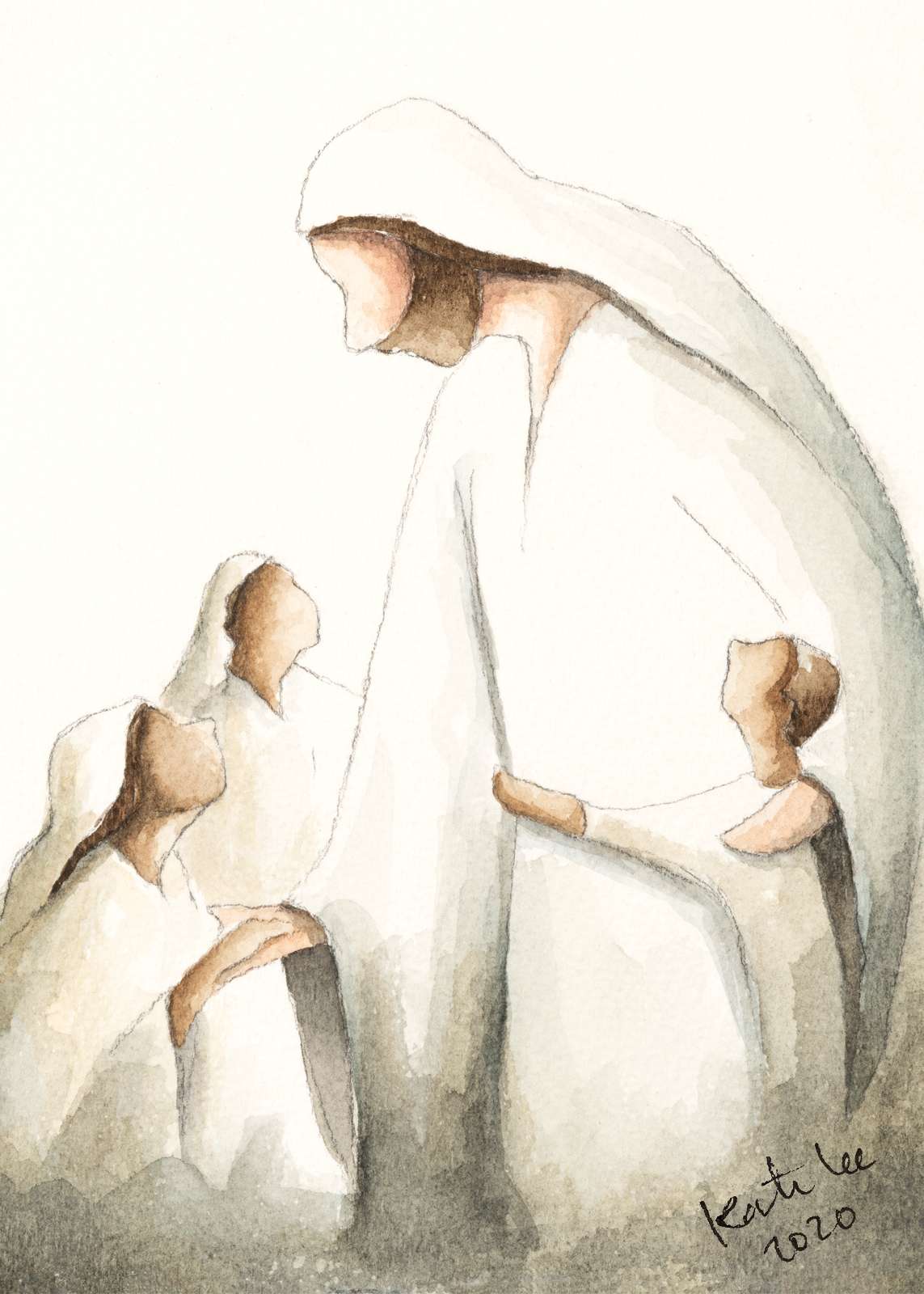 All the Little Children Print