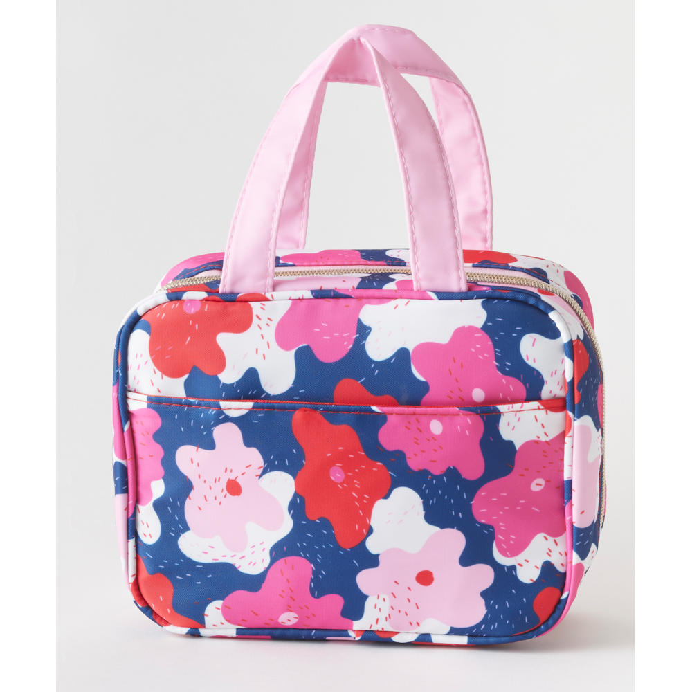 Scripture Tote Pink Floral Regular, , large