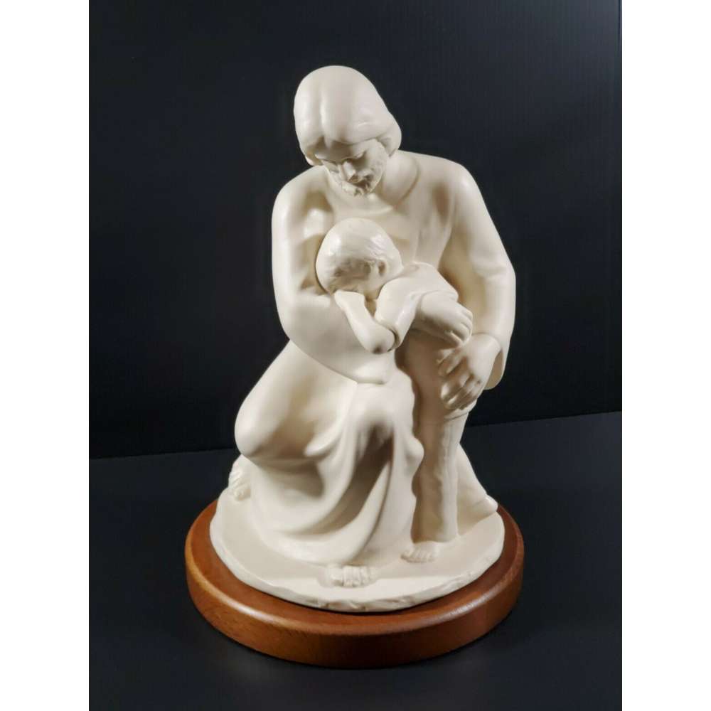 In the Arms of His Love Statue with Base, , large image number 1