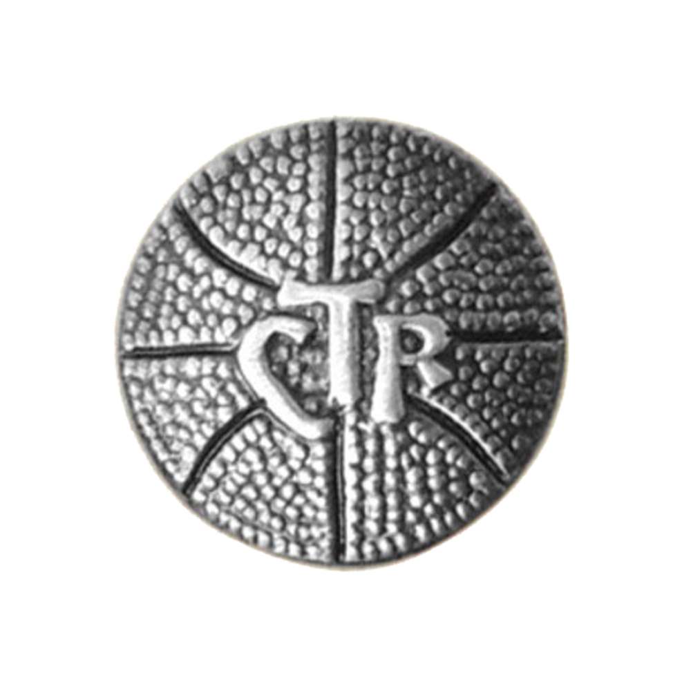 CTR Basketball Tie Tac