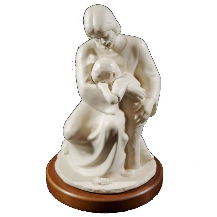 In the Arms of His Love Statue with Base, , large image number 0