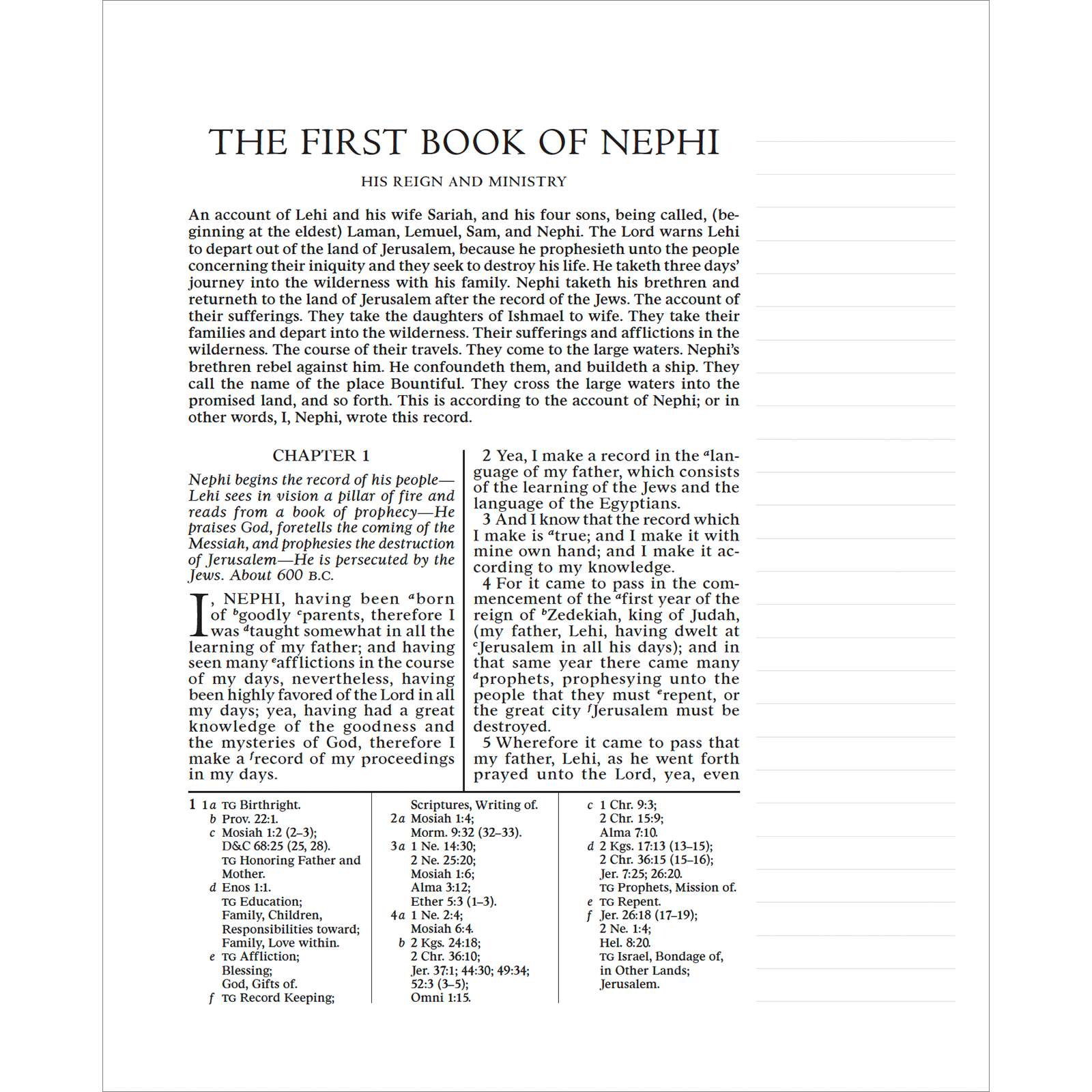 The Book of Mormon, Journal Edition, Faux Leather Lined (No Index), , large image number 4