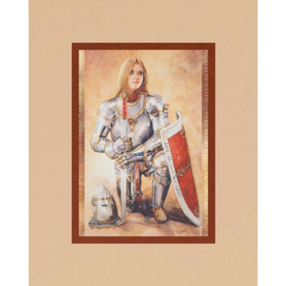 Shield of Faith Matted Print