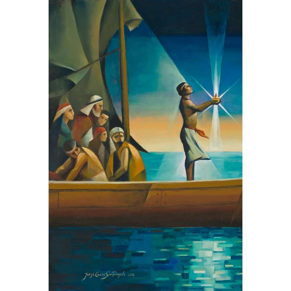 Nephi and the Liahona 3x4 Print