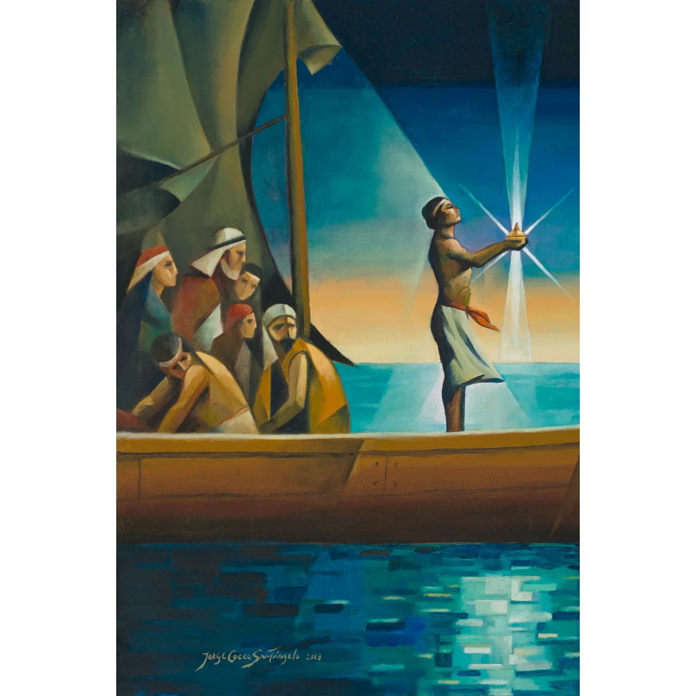 Nephi and the Liahona 3x4 Print