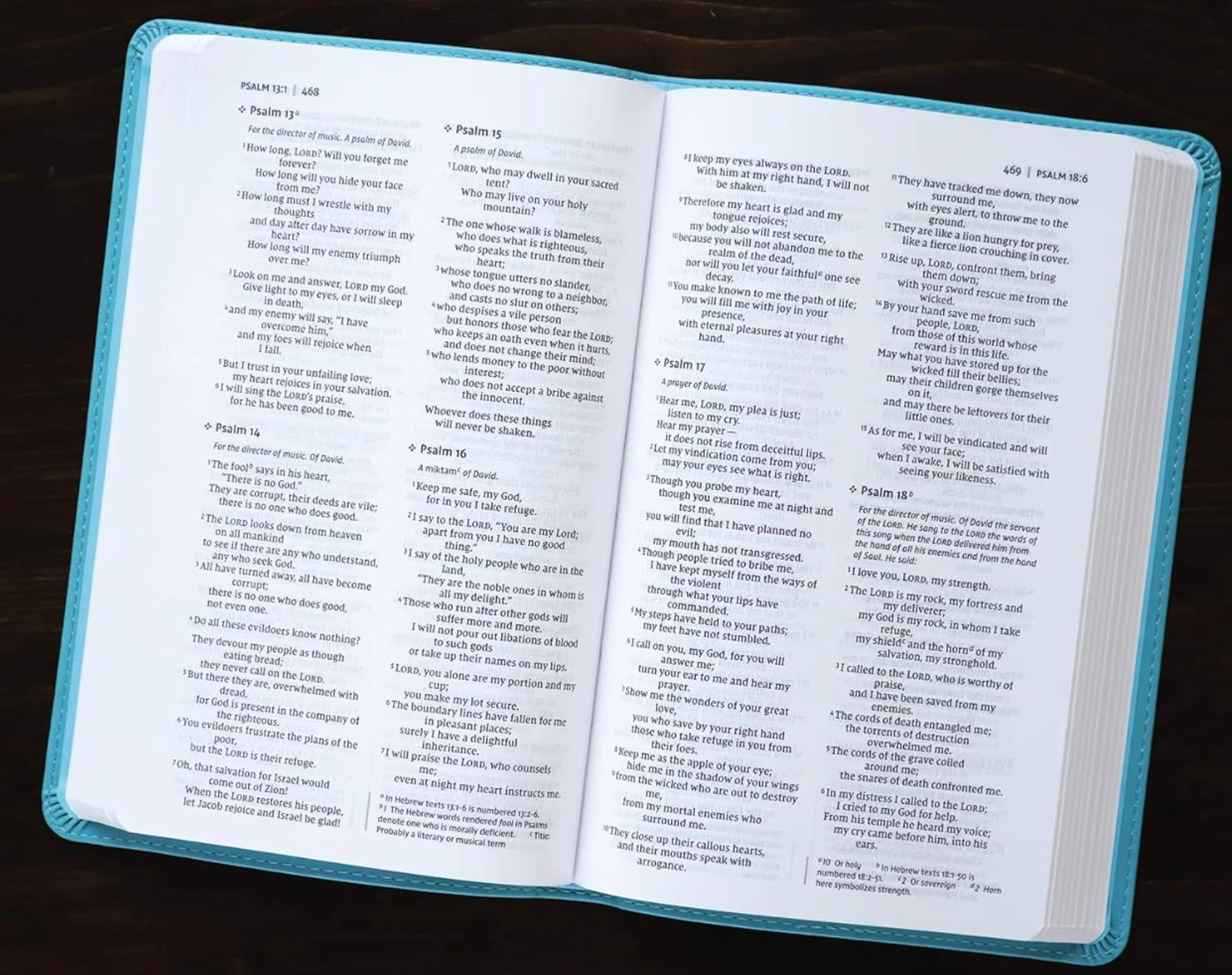 NIV, Value Thinline Bible, Faux Leather, Teal, , large image number 2