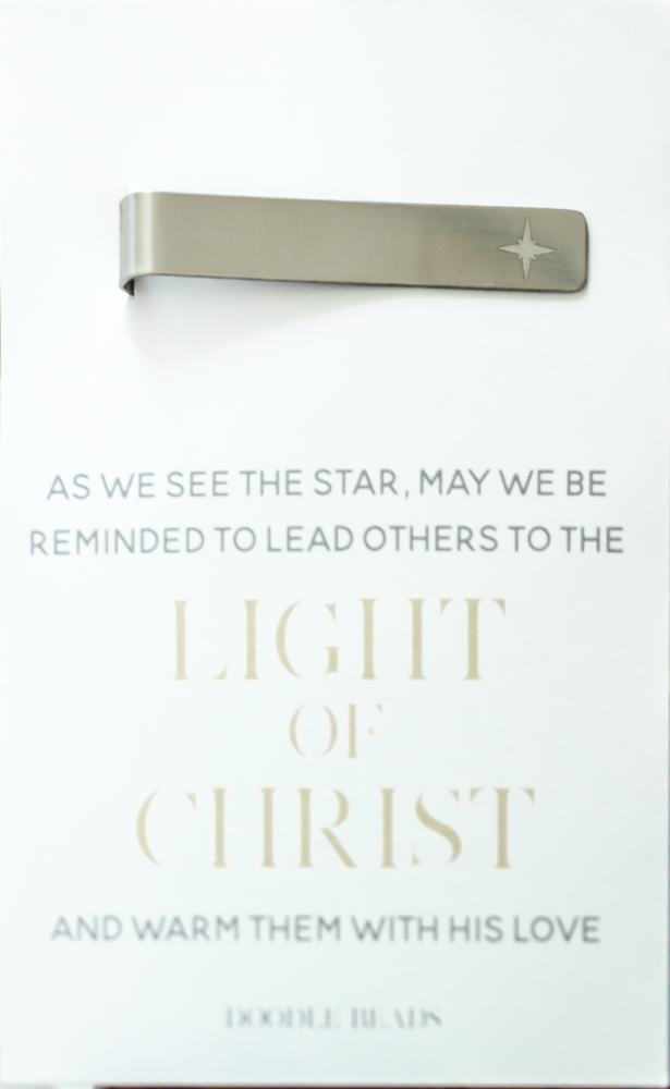 Light of Christ Star Tie Bar