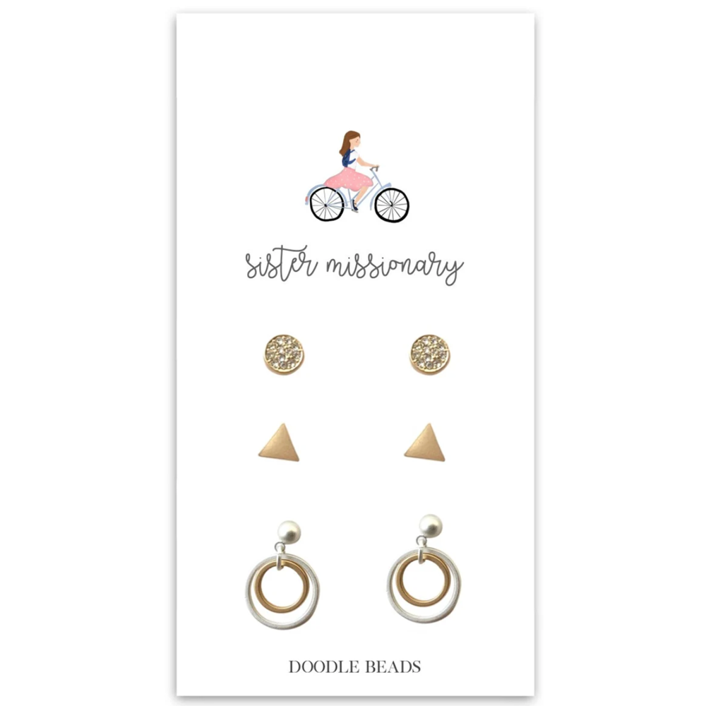Sister Missionary Eliza Earring Set, , large image number 3