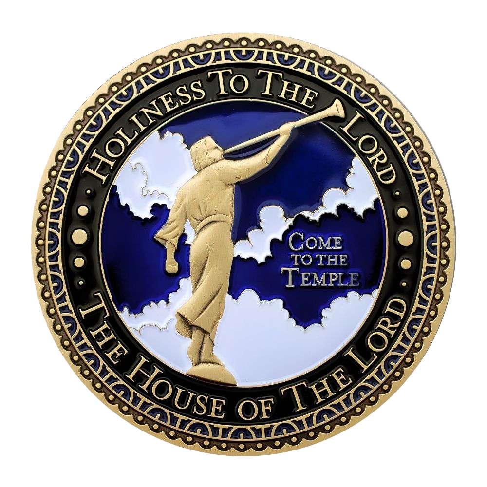 Boise Idaho Temple Temple Medallion Coin, , large image number 2