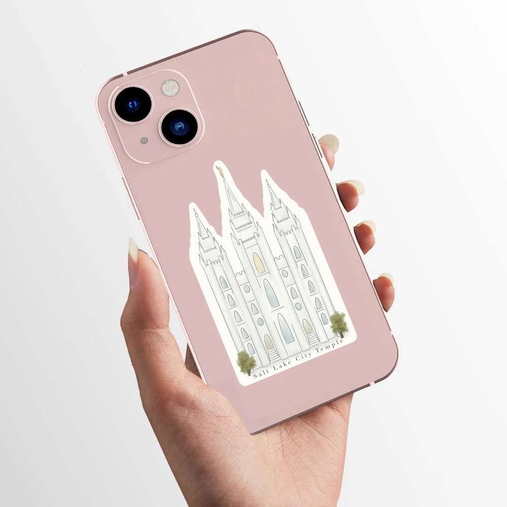 Salt Lake Temple Sticker, , large