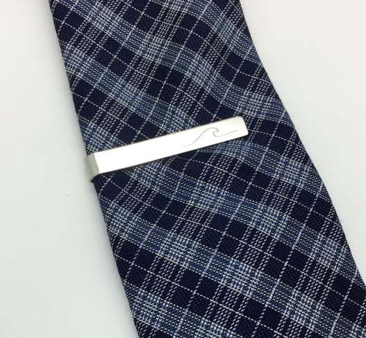 Catch the Wave Tie Bar, , large