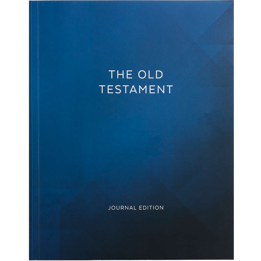 The Old Testament, Journal Edition, Large Print Blue