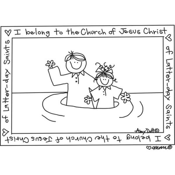 Baptism Color Pillowcase, , large image number 0