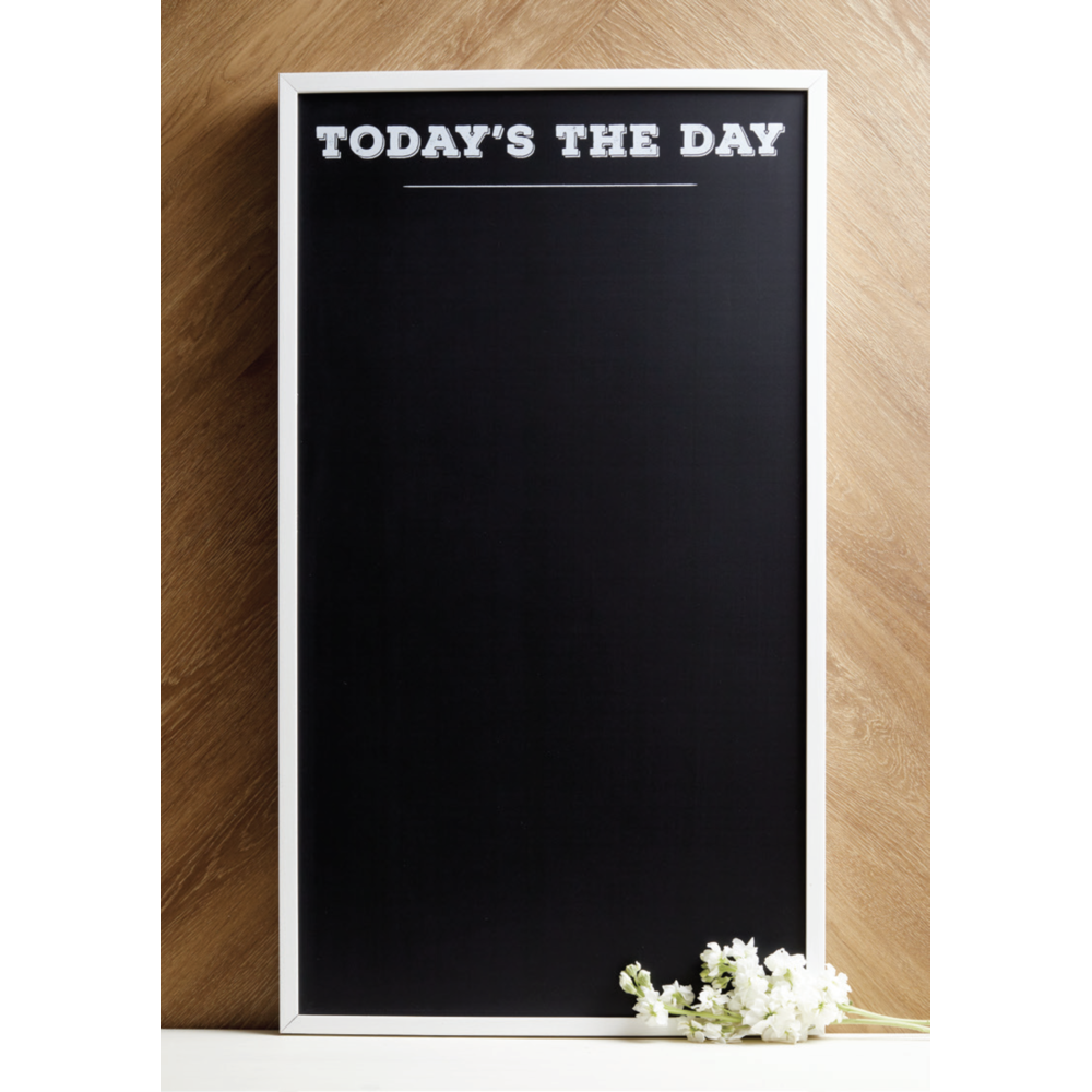 Today's the Day Chalkboard (20x36 Framed), , large