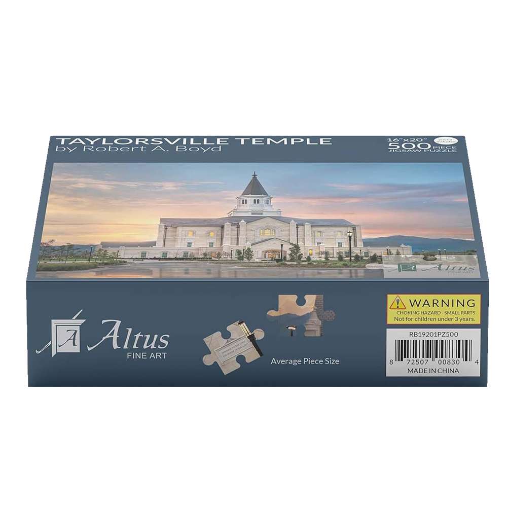 Taylorsville Temple 500 Piece Puzzle, , large image number 2