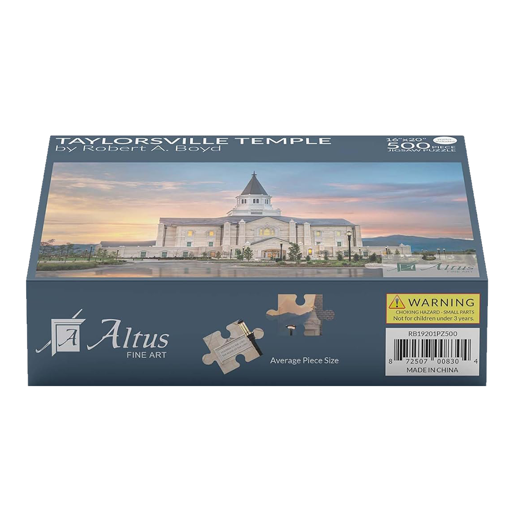Taylorsville Temple 500 Piece Puzzle, , large image number 2