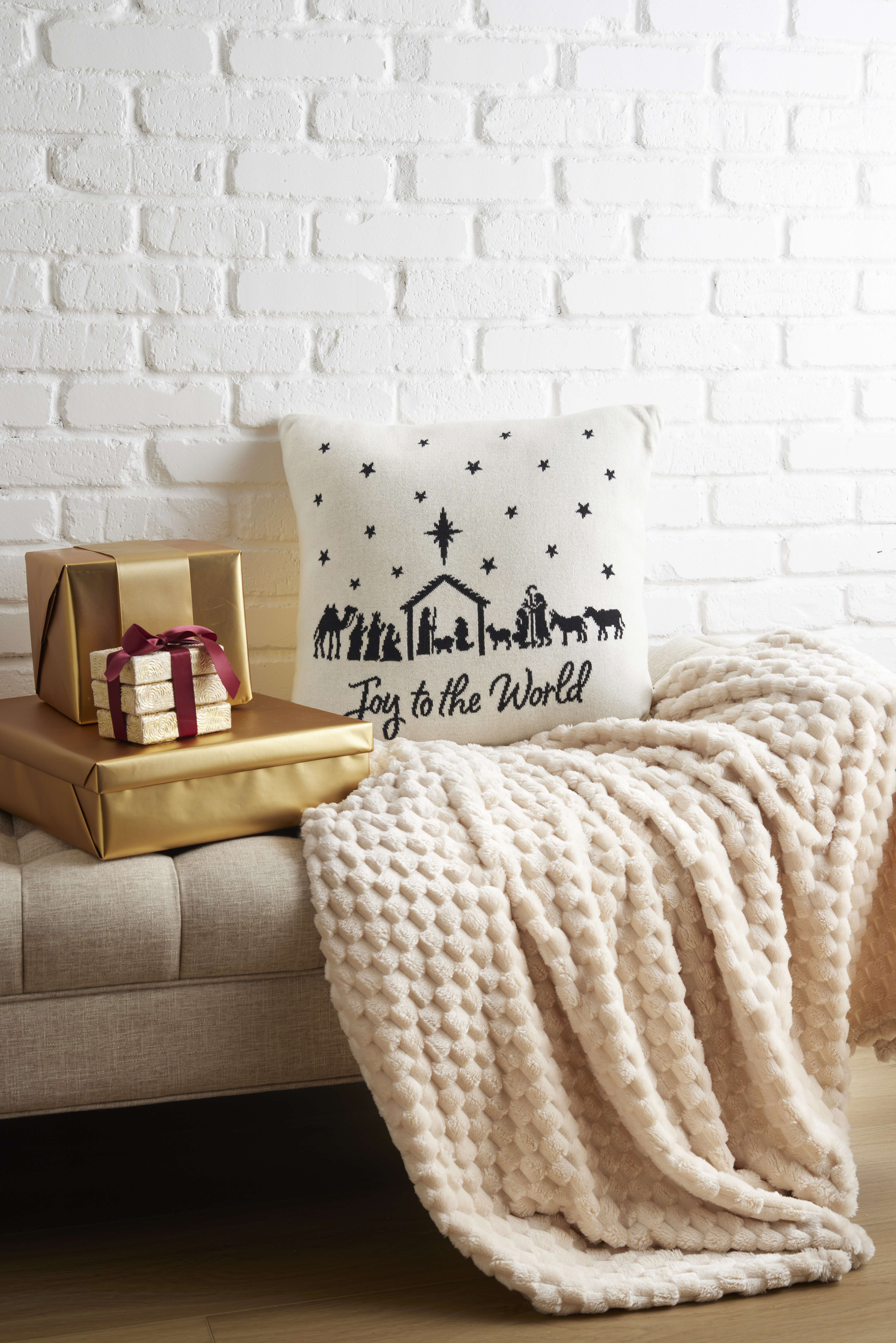 Joy to the World Pillow, , large image number 1
