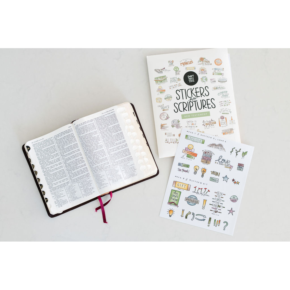 Don’t Miss This Stickers for the New Testament, , large