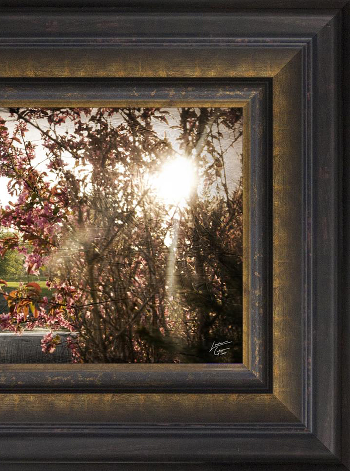 Idaho Falls Temple, the Day Dawn is Breaking (19x48 Canvas Framed Art), , large image number 4