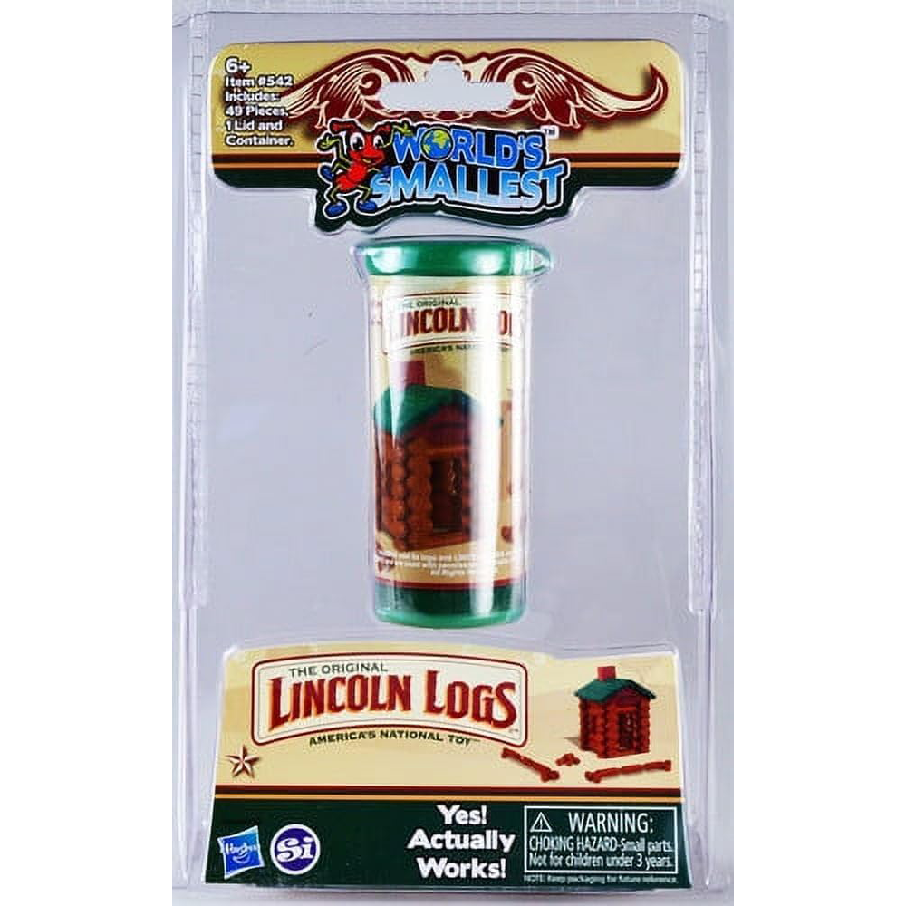 'World's Smallest' Lincoln Logs