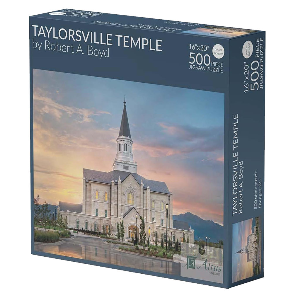 Taylorsville Temple 500 Piece Puzzle , , large