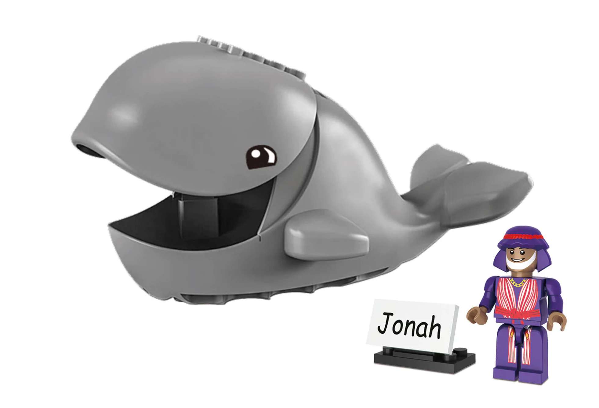 Jonah and the Whale Brick Set