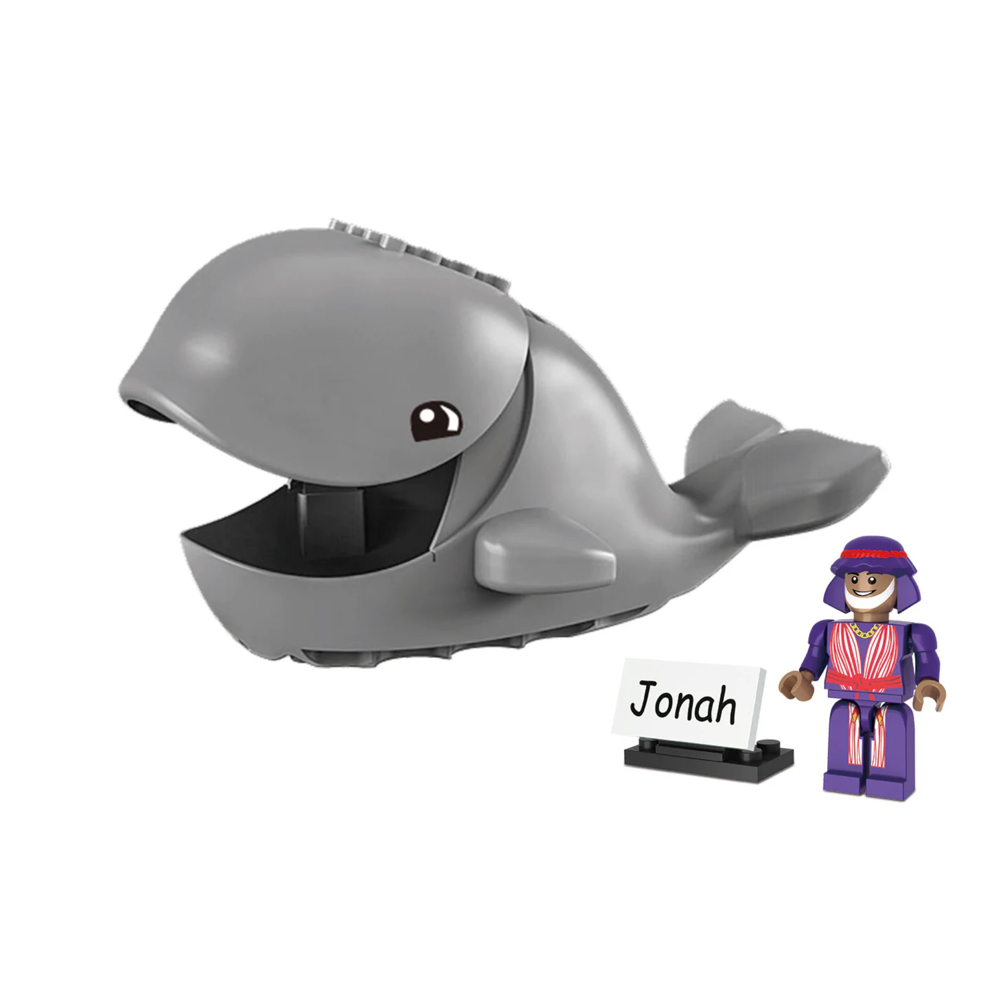 Jonah and the Whale Brick Set,  Jonah and the Whale Brick Set