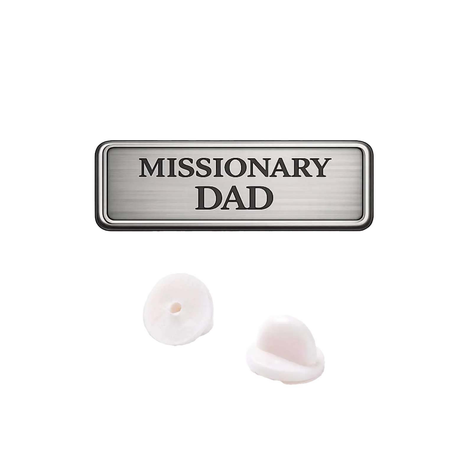 Missionary Dad Pin, , large