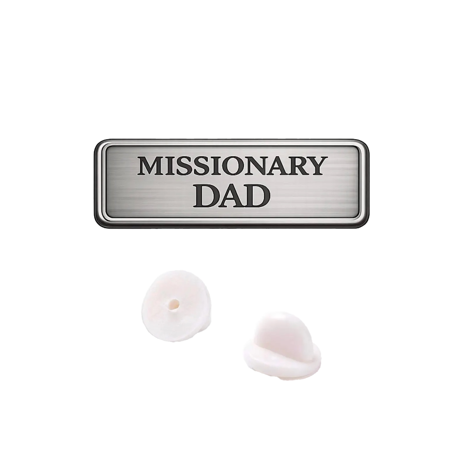 Missionary Dad Pin, , large